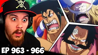 One Piece Episode 963, 964, 965, 966 Reaction - Roger, Whitebeard & Oden