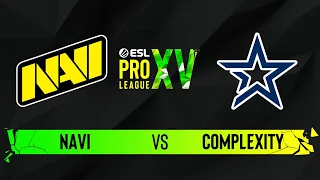 NaVi vs. Complexity - Map 2 [Dust2] - ESL Pro League Season 15 - Group D