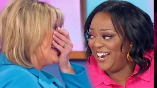 Loose Women Ruth Langsford refuses to apologise over Judie love's rude joke as she's left in tears
