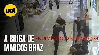 VEJA A BRIGA DE MARCOS BRAZ, DIRIGENTE DO FLAMENGO, EM SHOPPING