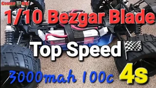 1/10 BZR BLADE 4s Top Speed 🏆