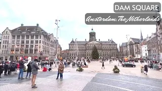 Dam Square Amsterdam ALL THE ATTRACTIONS & WHERE TO FIND EVERYTHING | Royal Palace, Krasnapolsky etc