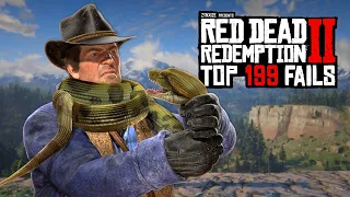 TOP 199 FUNNIEST FAILS in Red Dead Redemption 2