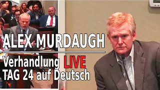 Alex Murdaugh Tag 24 LIVE Aussagen auf Deutsch: True Crime