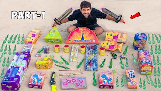 अजीबो गरीब पटाखे - Testing New Diwali Crackers | Diwali Stash 2023