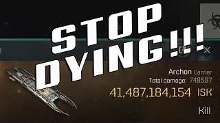 Stop Dying in Caps... How to keep your Carrier Alive in Eve Echoes