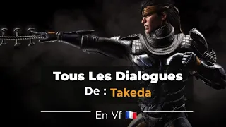 Tous Les Dialogues De Takeda En VF