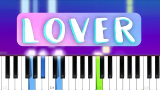 Plot Twist - Lover  ft. Rose & Kennedy (Piano Tutorial)