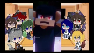 PDH werewolf class react to Aphmau and Aaron