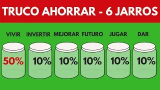 Truco de los 6 Frascos - Cómo Administrar y Ahorrar Dinero para Crear Abundancia