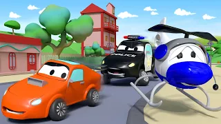 Hector is Playing Solo  - Der Streifenwagen in Autopolis 🚓 🚒 Cartoons für Kinder