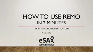 How to use Remo in two minutes and become a virtual event master