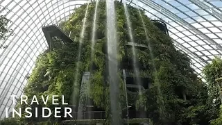 Cloud Forest Houses World’s Tallest Indoor Waterfall | Gardens By The Bay, Singapore