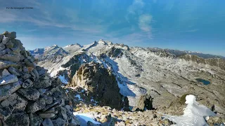 Pics de Gourguet 2619m et Madamète 2657m en boucle depuis Aumar