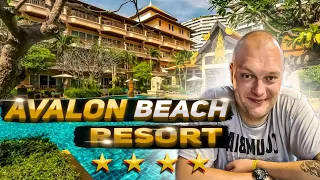 Отель AVALON BEACH RESORT  Таиланд JOMTIEN Паттайя  Большой ОБЗОР Отеля Пляжа  Стоит ли Ехать?