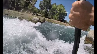 bellerive kayak en gliss à sault brenaz (isle de la serre)