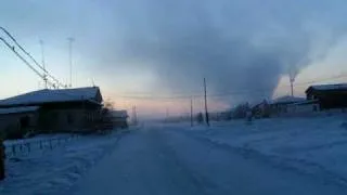 Verkhoyansk, December 2006, -46 C