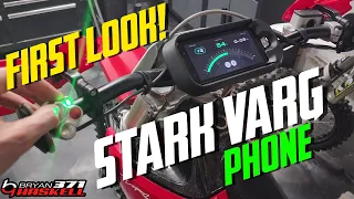 Stark Varg comes with a cellphone!