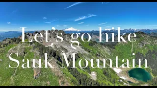 Let's go hike Sauk Mountain #saukmountain #hiking #optoutside #adventure #family #washingtonstate