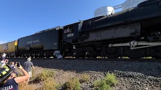 UP Big Boy #4014 Heritage Unit - Video # 3 - Strasburg, CO - 9.5.21, 3:35pm - Railfanning