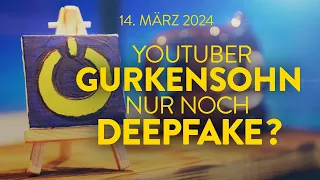 Ist YouTuber Gurkensohn nur noch eine K.I.? Räteselraten um neues Video | WALULIVE vom 14.3.24
