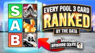The MOST Popular Cards in Snap are SHOCKING | Pool 3 Tier List by the Data | Marvel Snap Chat Ep 32