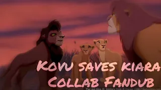 Lion king 2 kovu saves kiara  (collab with neo-Xgray87 )