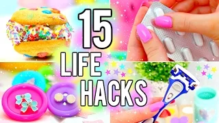 15 LIFE HACKS YOU NEED TO KNOW!