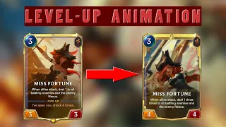 Miss Fortune level-up animation | Legends of Runeterra