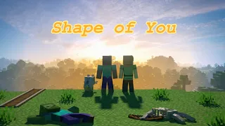 „Shape of You”– Minecraft song AMW 🎵