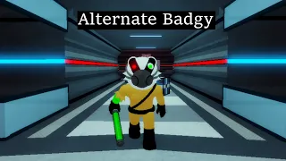 ALTERNATE BADGY - SKIN SHOWCASE (SEASON 1 MR.P'S LAB - PIGGY)