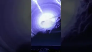 Gamma Ray Burst in space CAUGHT ON CAMERA