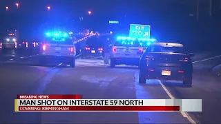 1 hospitalized in I-59 shooting, investigation underway