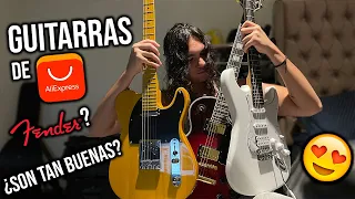 Probando GUITARRAS De ALIEXPRESS ¿Fender?