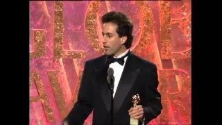 Jerry Seinfeld Wins Best Actor TV Series Musical or Comedy - Golden Globes 1994