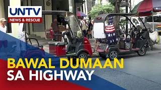 E-bikes at tricycles, bawal sa main roads; Lalabag sa polisiya, pagmumultahin – DILG