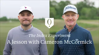 A 4-handicap gets schooled by Cameron McCormick |  The Index Experiment | The Golfer’s Journal