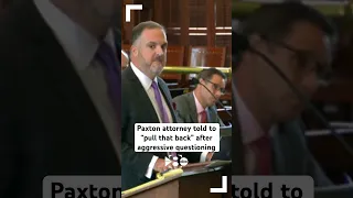 Ken Paxton’s attorneys, this time Mitch Little, were on the attack again in his impeachment trial.