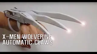 X-MEN WOLVERINE CLAWS DIY (AUTOMATIC CLAWS)