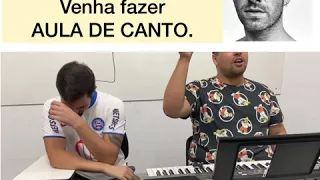 APRENDA A CANTAR DO ZERO - ANTES E DEPOIS - AULA DE CANTO - SAM SMITH - AGUDO - Charles Cardoso