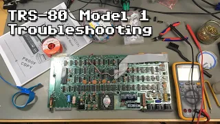 Radio Shack TRS-80 Model 1 Troubleshooting Part 1