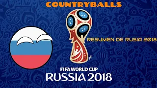 RESUMEN MUNDIAL DE RUSIA 2018 [PARTE 1] COUNTRYBALLS
