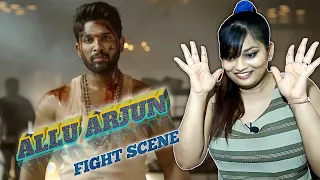 DJ Movie Climax Fight Scene | Best Action of Allu Arjun | REACTION | SWEET CHILLIZ |