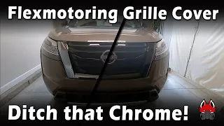 2023 Pathfinder Chrome Delete- ABS Grille Cover, Vinyl wrap and more!