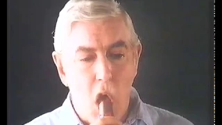 Wispa chocolate bar - Peter Cook & Mel Smith - TV advert - 1991