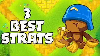 The 3 BEST STRATEGIES I Use To WIN in Bloons TD Battles! (EASY)