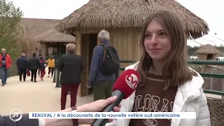 BEAUVAL : découverte de la nouvelle volière en vidéo