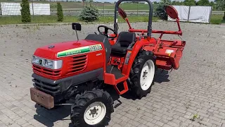 Японський мінітрактор Kubota GT-19 (Hitachi NZ-195): відео огляд від Totus Traktor