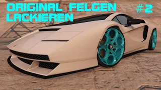 💎GTA 5 Online💎 - Original Felgen lackieren Part 2