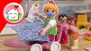 Playmobil Familie Hauser - Baby Lena - Geschichte mit Anna und Lena